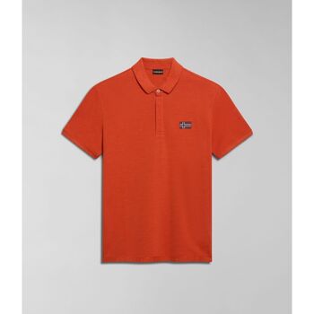 textil Hombre Tops y Camisetas Napapijri EBEA 2 NP0A4HPY-A62 ORANGE BURNT Naranja