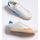 Zapatos Hombre Deportivas Moda Crime London DISTRESSED 17004-PP6 WHITE/SKY Blanco