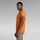 textil Hombre Tops y Camisetas G-Star Raw D24431-C372 BACK LASH-1018 Naranja