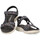 Zapatos Mujer Sandalias Amarpies 74447 Negro