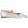 Zapatos Mujer Bailarinas-manoletinas Chika 10 BAILE 01 Plata