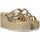 Zapatos Mujer Alpargatas Vanessa Calzados P5099 Oro