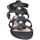 Zapatos Mujer Sandalias Isteria 24104 Negro