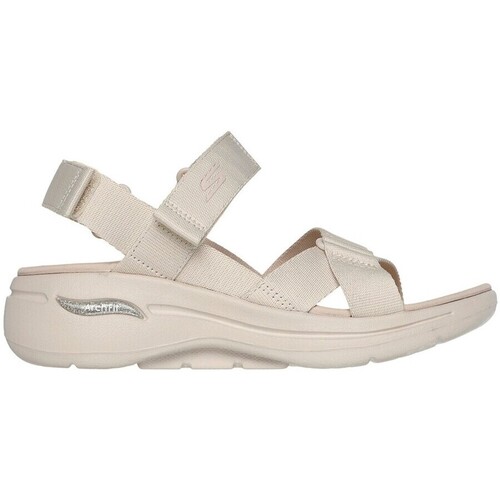 Zapatos Mujer Sandalias Skechers 31476 BEIGE