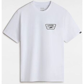 textil Camisetas manga corta Vans Camiseta Blanca  Full Patch Back Blanco