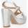 Zapatos Mujer Sandalias Clia Walk ELEGANT61-ARGENTO Plata