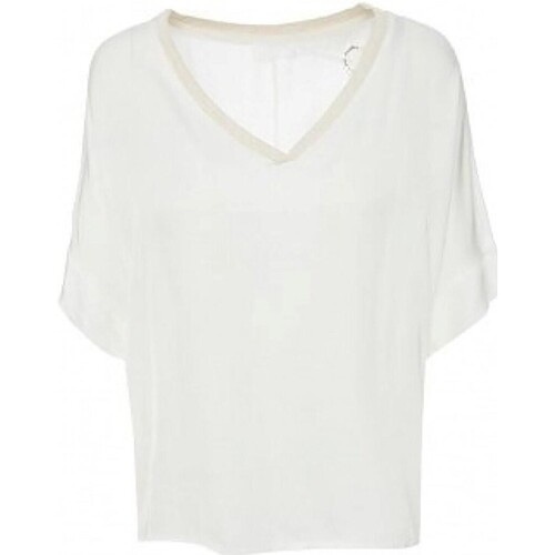 textil Mujer Tops / Blusas Bsb BLUSA--051-210036-OFF WHITE Multicolor
