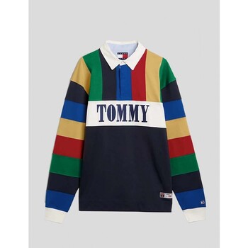 Tommy Jeans CAMISETA  INTERNATIONAL GAMES RUGBY POLO  C5F MULTI Multicolor