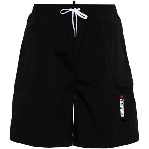 textil Hombre Shorts / Bermudas Dsquared D7BMC5500 Negro