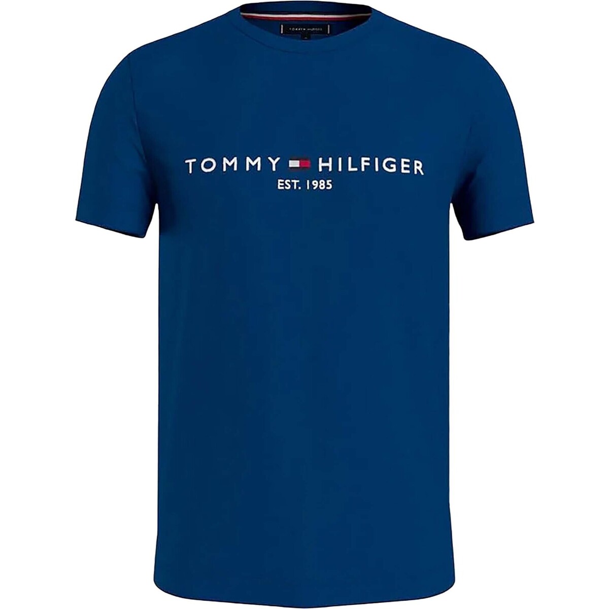 textil Hombre Tops y Camisetas Tommy Hilfiger Tommy Logo Tee Azul
