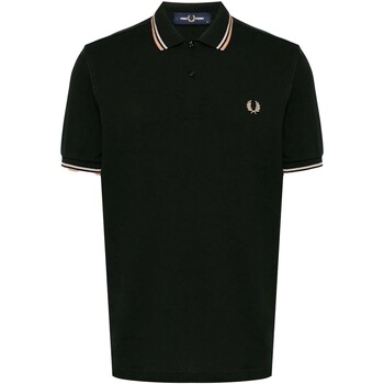 textil Hombre Polos manga corta Fred Perry Fp Twin Tipped Fred Perry Shirt Gris