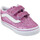 Zapatos Niños Deportivas Moda Vans Old Skool V Glitter Enfant Lilac Rosa