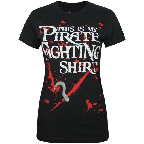 textil Mujer Camisetas manga larga Goodie Two Sleeves Pirate Fighting Negro