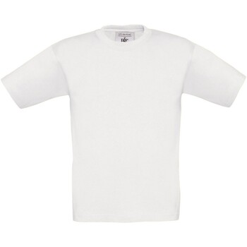 textil Niños Tops y Camisetas B&c Exact 150 Blanco