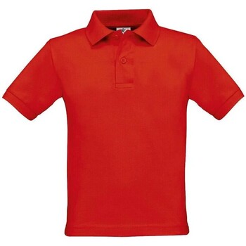 textil Niños Tops y Camisetas B&c Safran Rojo