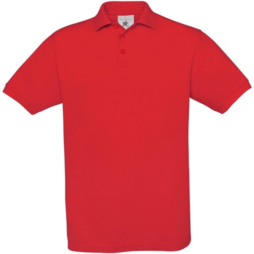 textil Hombre Tops y Camisetas B&c Safran Rojo