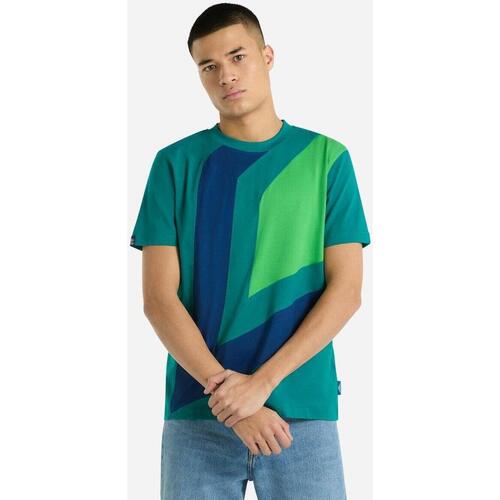 textil Hombre Camisetas manga larga Umbro UO2101 Verde
