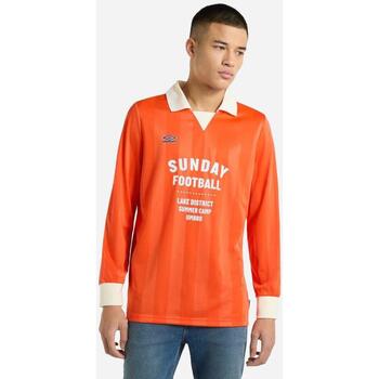 textil Hombre Camisetas manga larga Umbro UO2103 Naranja