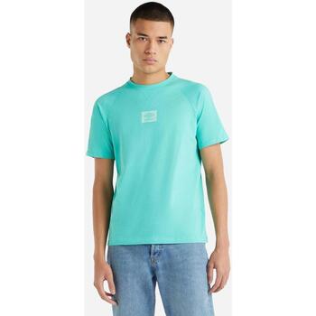 textil Hombre Camisetas manga larga Umbro UO2106 Azul