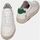 Zapatos Hombre Deportivas Moda Date M997-CR-CA-WG - COURT CALF-WHITE GREEN Blanco