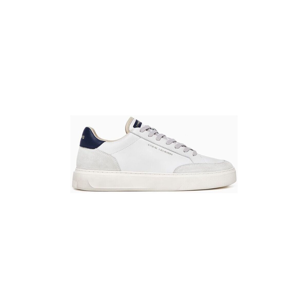 Zapatos Hombre Deportivas Moda Crime London ECLIPSE 17673-PP6 WHITE/BLUE Blanco