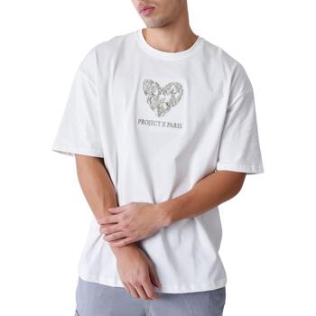 textil Hombre Camisetas manga corta Project X Paris 2410081-OW Blanco