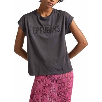 textil Mujer Tops y Camisetas Pepe jeans PL505837-985 Gris