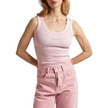 textil Mujer Tops y Camisetas Pepe jeans PL505854-325 Rosa