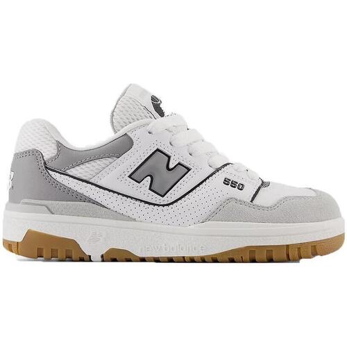 Zapatos Niño Zapatillas bajas New Balance PSB550SF Blanco