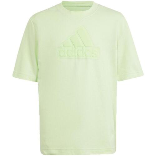 textil Niño Camisetas manga corta adidas Originals IN6939 Verde