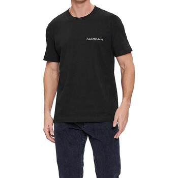 textil Hombre Tops y Camisetas Ck Jeans Eclipse Graphic Tee Negro