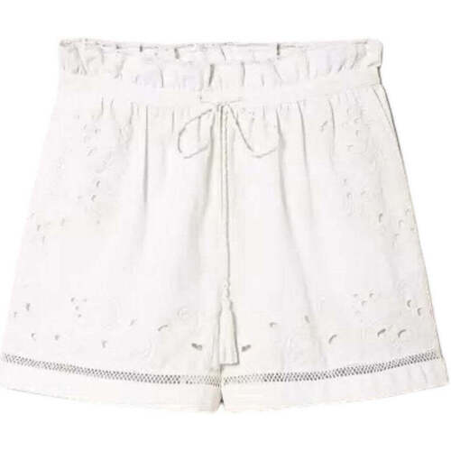 textil Mujer Shorts / Bermudas Twin Set  Blanco