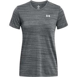 textil Mujer Tops y Camisetas Under Armour Tech Tiger Ssc Gris