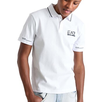 textil Hombre Tops y Camisetas Emporio Armani EA7 Polo Blanco