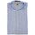 textil Hombre Camisas manga larga Bd Baggies Camisa Bradford Linen Stripes Hombre White/Sapphire Azul