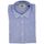 textil Hombre Camisas manga larga Bd Baggies Camisa Bradford Linen Stripes Hombre White/Blue Azul