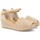 Zapatos Mujer Sandalias Pitillos 5501 Beige