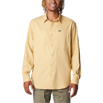 textil Hombre Camisas manga larga Columbia Silver Ridge Utility Lite Long Sleeve Marrón