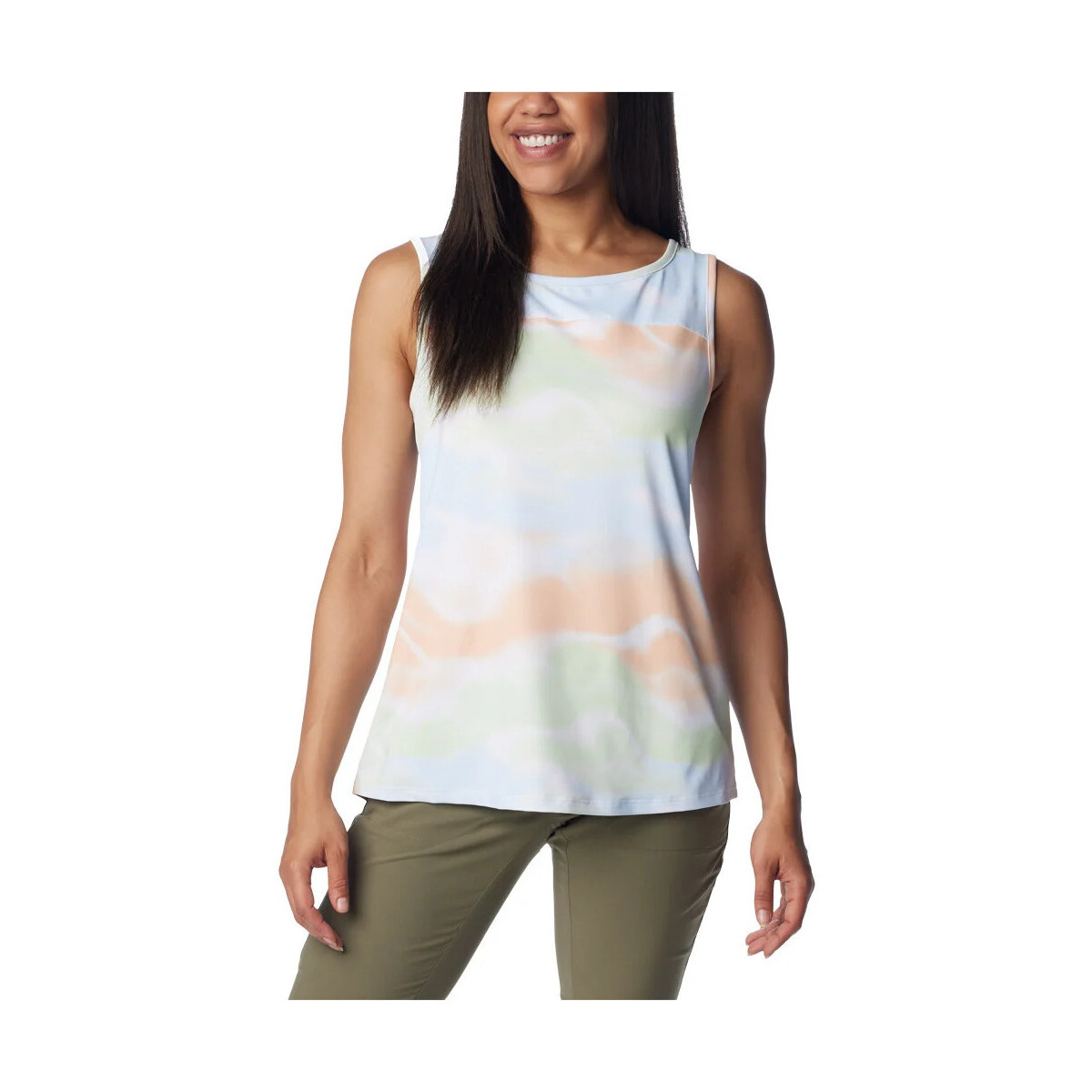 textil Mujer Camisas Columbia Chill River Tank Blanco