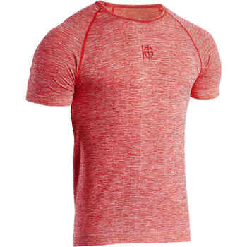 textil Hombre Camisetas manga corta Sport Hg HG-FLOW SHORT SLEEVED JASPE T-SHIRT Rojo