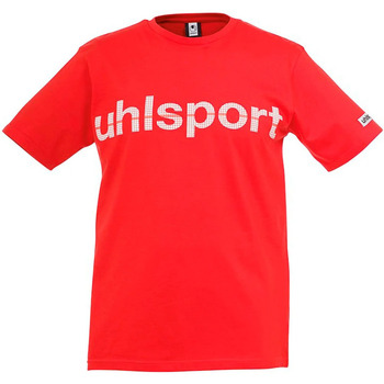 textil Hombre Camisetas manga corta Uhlsport ESSENTIAL PROMO T-Shirt Rojo