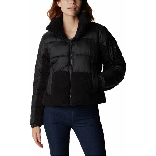 textil Mujer cazadoras Columbia Leadbetter Point Sherpa Hybrid Negro