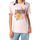 textil Mujer Camisetas manga corta Converse DESERT FLORAL SHORT SLEEVE TEE Rosa