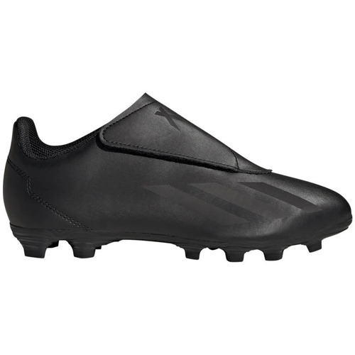 Zapatos Niños Fútbol adidas Originals X CRAZYFAST.4 VEL FxG J Negro