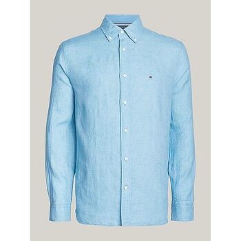 textil Hombre Camisas manga larga Tommy Hilfiger MW0MW34602-C30 BLUE SPELL Azul