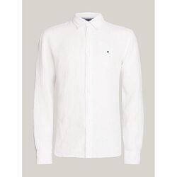 textil Hombre Camisas manga larga Tommy Hilfiger MW0MW34602-YCF OPTIC WHITE Blanco