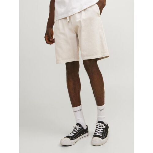 textil Hombre Shorts / Bermudas Jack & Jones 12250090 TONY-ECRU Blanco