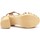 Zapatos Mujer Sandalias Cbp - Conbuenpie Sandalias de piel doradas con tacón by CBP Oro