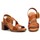 Zapatos Mujer Sandalias Cbp - Conbuenpie Sandalias de piel marrón con tacón by CBP Marrón