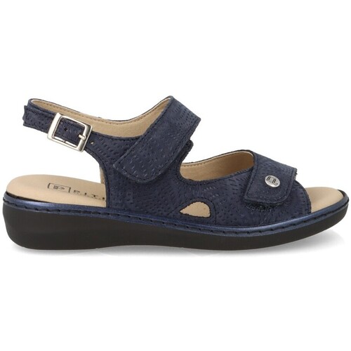 Zapatos Mujer Sandalias Pitillos 5580 Azul
